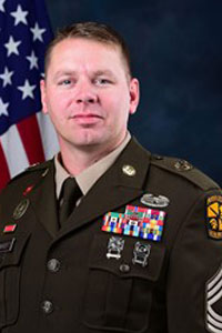 MSG John Bornhoeft in military uniform