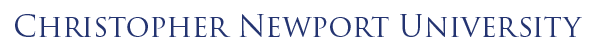Wordmark of Christopher Newport University