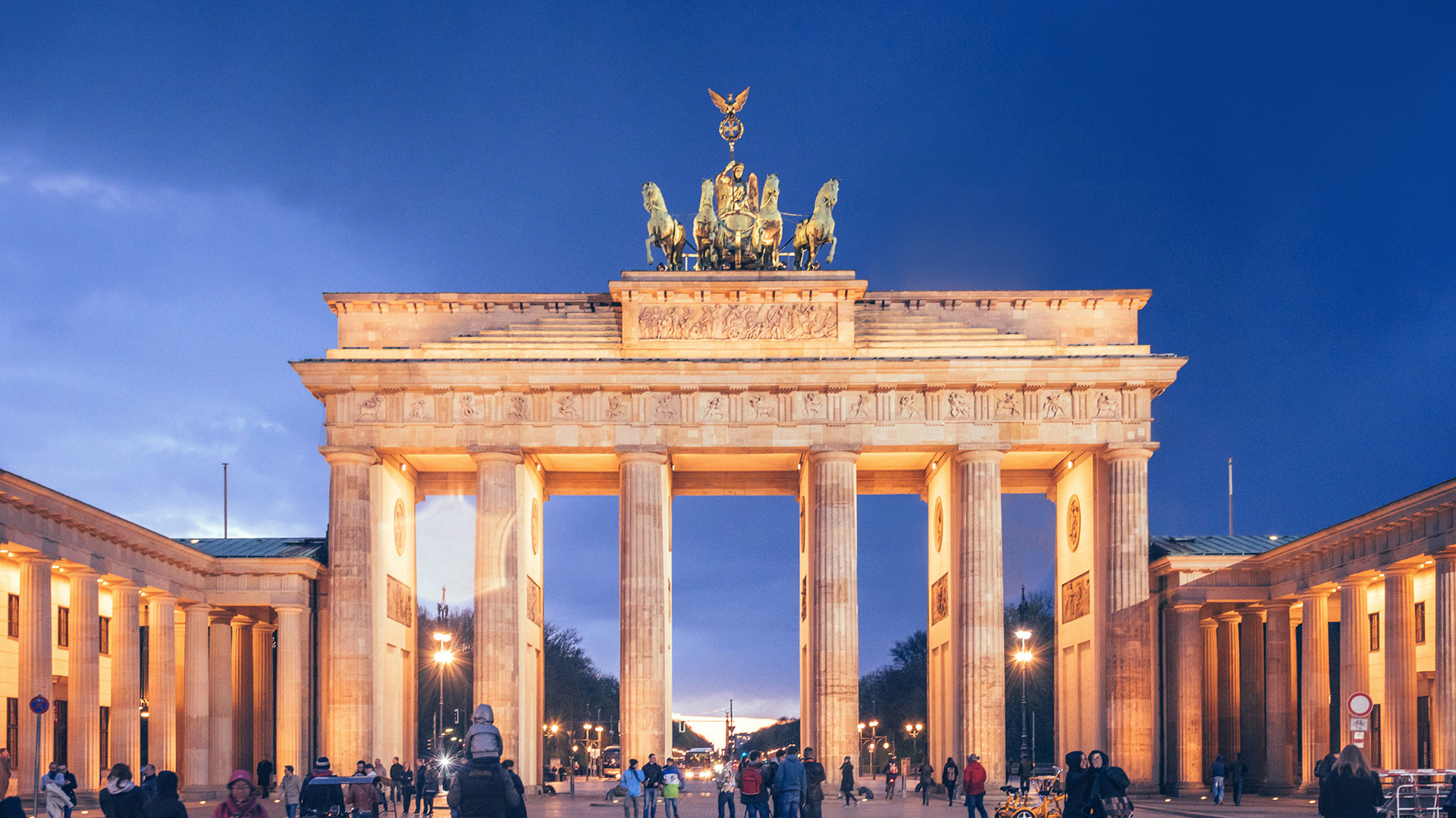 Brandenburg Gate in Berlin, Germany